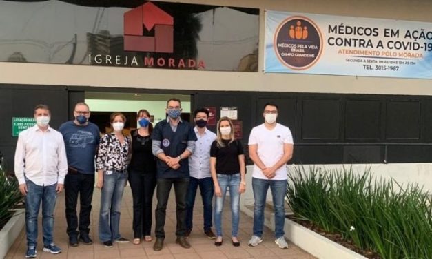 IGREJA VIRA POLO DE COMBATE À COVID-19 COM AJUDA DE MÉDICOS VOLUNTÁRIOS