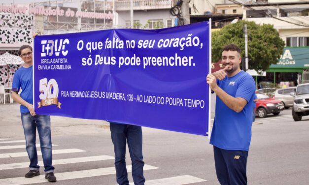 IBVC CELEBRA 50 ANOS COM EVANGELISMO, UNIÃO E RECONHECIMENTO PÚBLICO